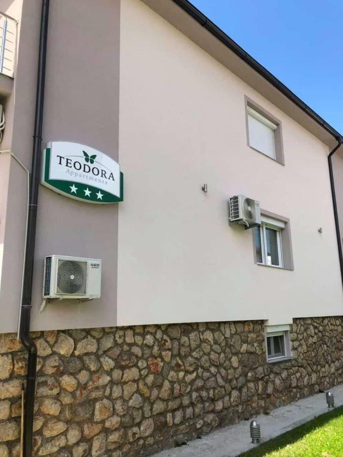 Apartments Teodora Охрид Экстерьер фото
